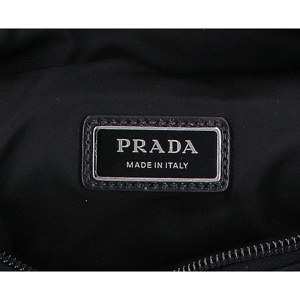 Prada [Excellent Condition] 2VH174 Re-Nylon Triangle Logo Plate Shoulder Bag blackUsed