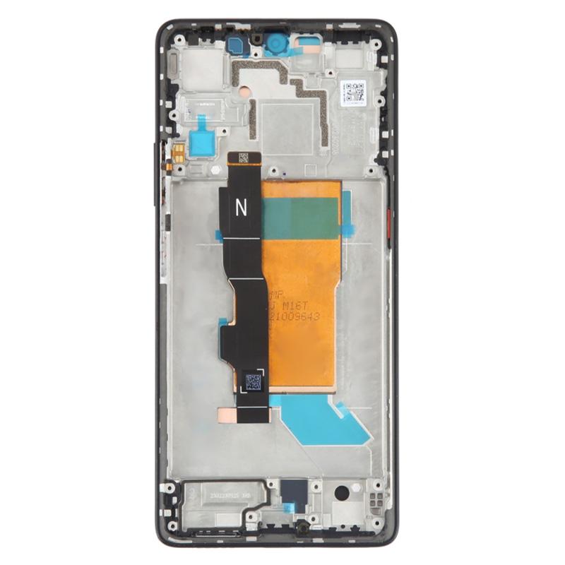 For Xiaomi Poco F5 5G/Redmi Note 12 Turbo OEM Grade S AMOLED Screen and Digitizer Assembly+Frame (Without Logo)