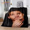 Couverture Peluche Douce Photo Jose Pedro Balmaceda Pascal Imprimée en 3D, Couverture Flanelle Couverture Jetée pour Salon Chambre à Coucher Lit Canapé