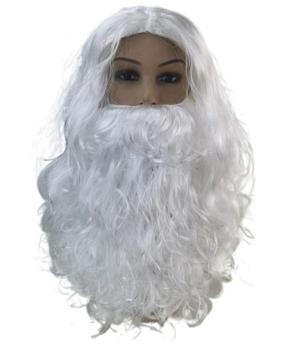 

Парик отшельника с длинными белыми волосами и старой бородой для Хэллоуина, Бог, Лао-цзы, Мужчина, Санта, Волшебник, Мудрец, Дедушка, Театр, Событие, белый