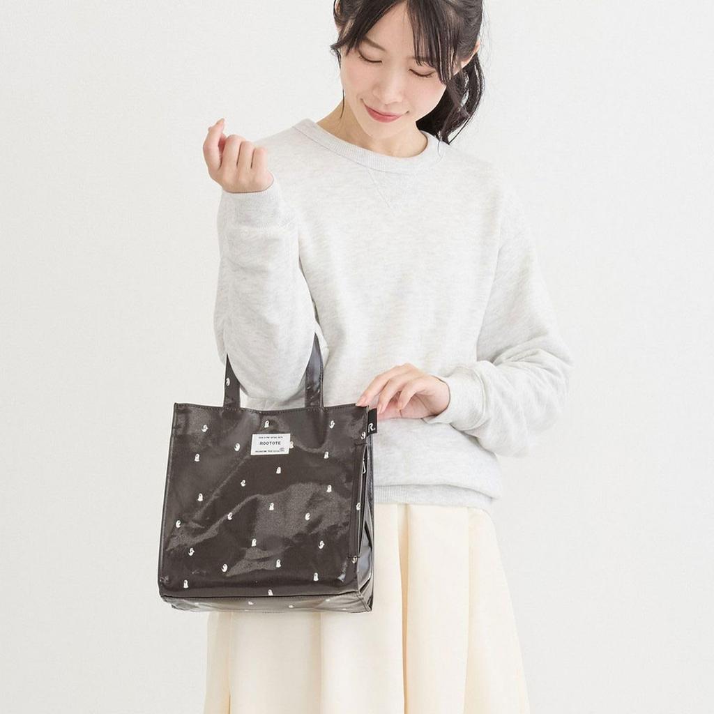 Mini Tote Lunch or Laminated EU Square 3534 Women's Bag, Bag, Sub-Bag, Freestanding, Exterior, Laminate, 3526, 3530,