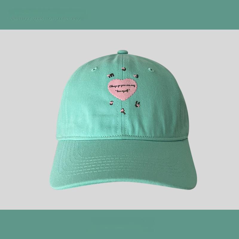 Spring And Summer Baseball Cap Children Shopping Versatile Students Cute Love Show Face Little Cap
