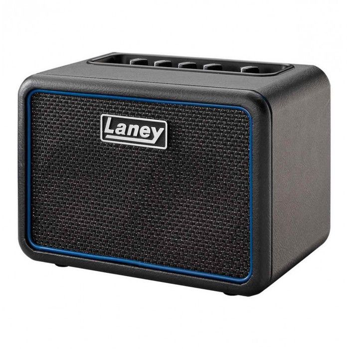 Amplificateur de guitare - LANEY - MINI-BASS-NX - Stéréo 2x3W - Alimentation par piles - Connectivité smartphone