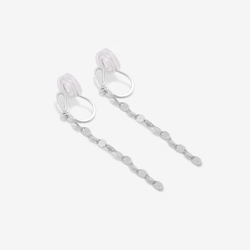 Earrings K10 White Gold [ESTELLE] [Official] [WEB Limited] Women's 0261-3072-0039-0000