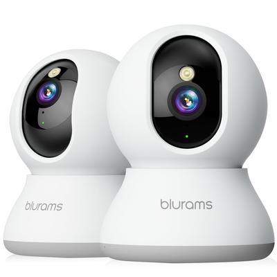 Of Full Color Night 3 Pet Surveillance Security Home Automatic Human PTZ Alarm Remote Compatible with Baby Surveillance Warranty [Set 2, Vision,