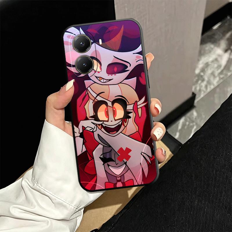 Hazbin Hotel Anime Soft Phone Case for Xiaomi Poco X5 X6 X7 X8 Pro Max X3 F7 F8 Ultra M8 M7 M6 M5 Redmi 15 15C 14C 13C 12C X4 F6