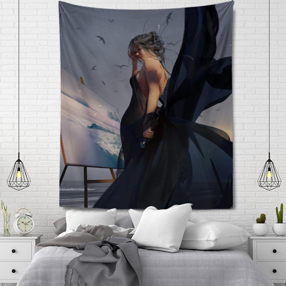 Anime Tapestry Room Decoration Home Decoration Sexy Anime Character Hanging Cloth Wall Decoration Living Room Decoration