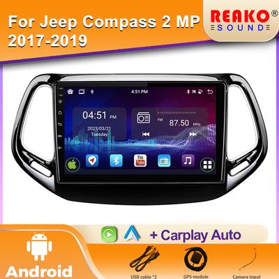Car Radio For Jeep Compass 2 MP 2017-2019 Wireless Carplay Android Auto Qualcomm Car Stereo Multimedia Player DSP 48EQ