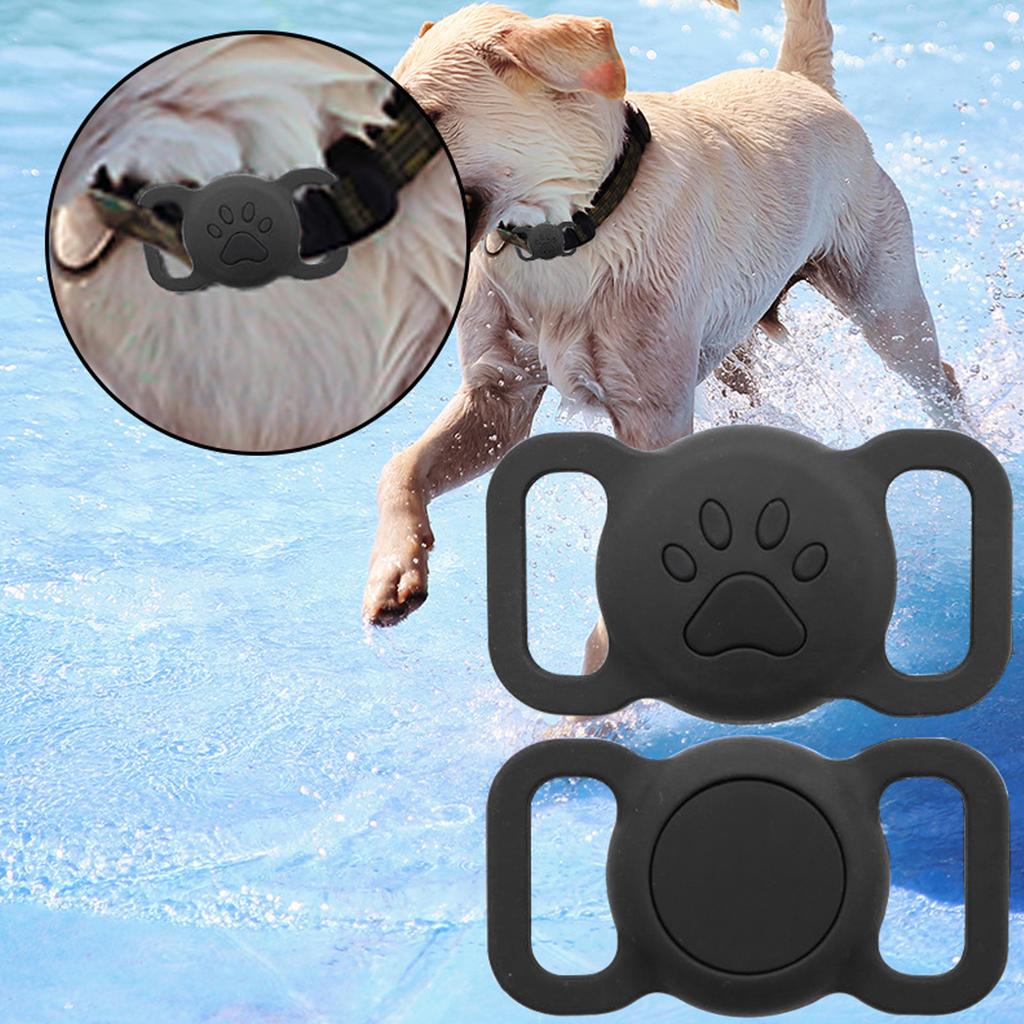 6pcs Pet Collar Holder for Silicone Anti Lost Protective Cat Collars Case for Cat Dog Pet Collar
