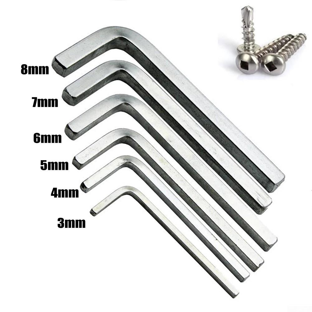 Tvar L Klíč se čtvercovou hlavou Klíč na hlavu Chrom Vanadium Steel Zcela nový