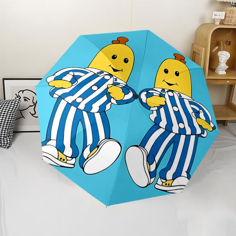 1pc Banana Umbrella, Sun Protection, And UV Shielding. It Has Eight Sturdy Ribs for Outdoor Use And Perfect Gift