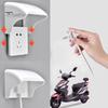 Wall Socket Protector Box Splash-Proof Flame-Retardant Easy To Install Rainproof Box Wall Light Switch Socket Protection Box