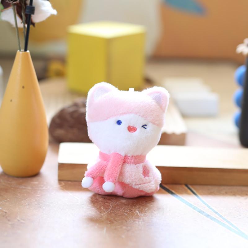 

Милый плащ Маленький дракон Подвеска Плюшевая игрушка Кукла Медведь Сумка Подвесная кукла Брелок Кукла 12cm