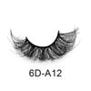 Fluffy 12MM-20MM Handmade Faux Mink 3D Strip Eye Lashes Vendors Private Label Vegan Custom Logo