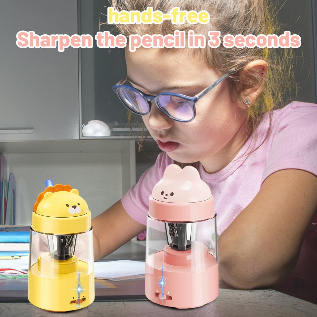 Pencil Sharpener, A Special Pen Sharpener For Primary School Students, And A Semi-automatic Pencil Sharpener For Cartoon Children