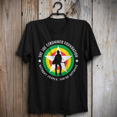 Vintage Joe Strummer T-Shirt Tops Tee The Clash The Joe Strummer Foundation Combat Rock
