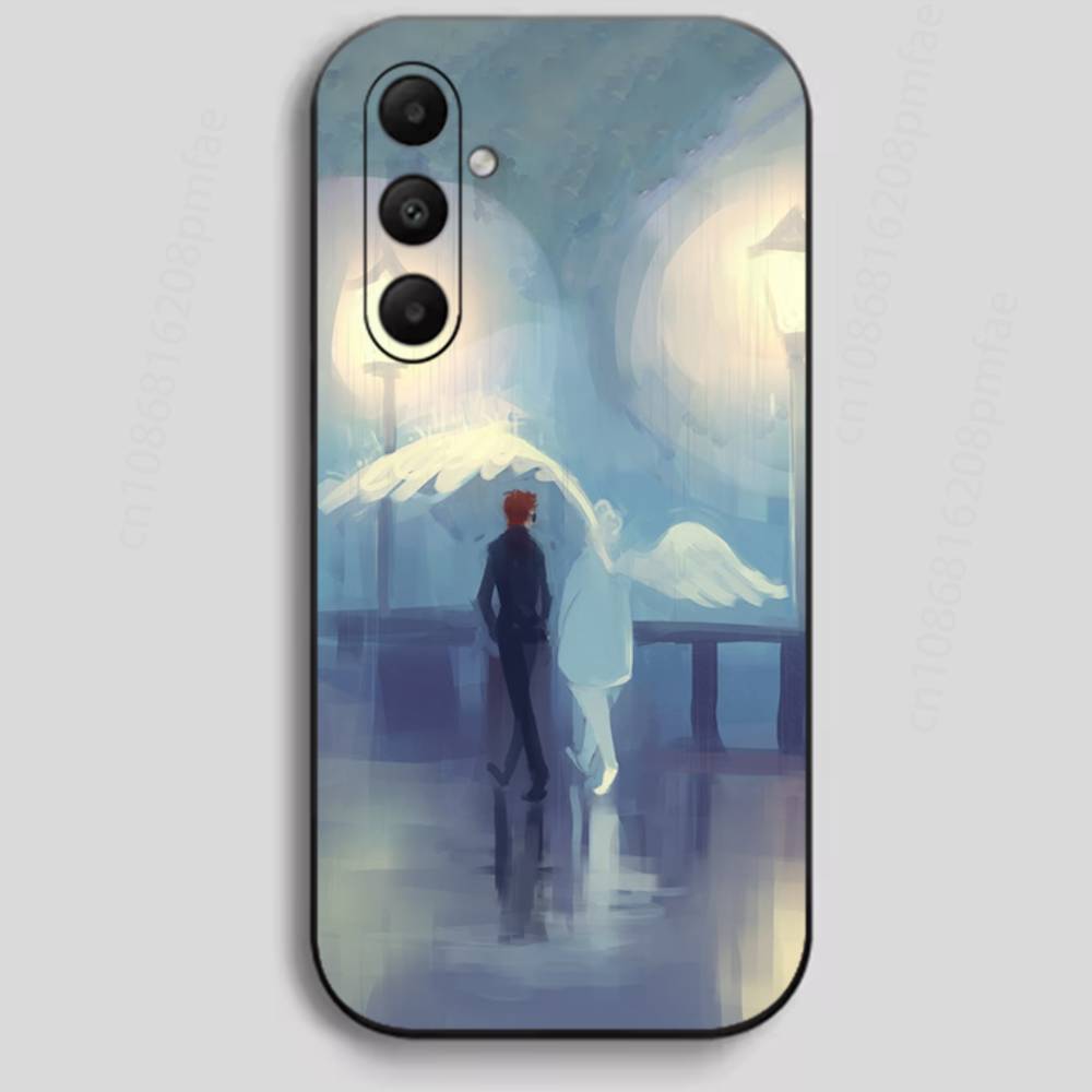 Artistic style of angels Phone Case for Samsung Galaxy A73,23,53,33,24,72,22,52,32,54,A34 Soft Cover