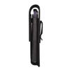 Vertical Smartphone Leather Waist Pack with Card Slots & Belt Buckle - Men's Trendy Multi-functional Crossbody for Elderly.