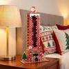 Pull Slider Santa Chimney Countdown Calendar Fireplace Base 24 Day Xmas Countdown  Xmas