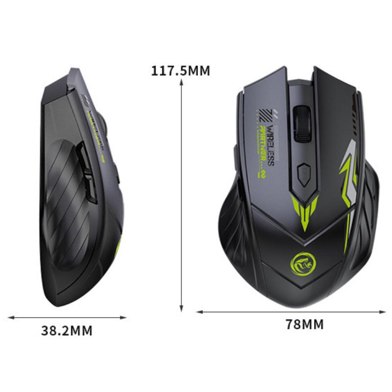 Bluetooth 5.4 Mouse Dual-Mode 2.4G Wireless Mouse 6 Buttons Gaming Mouse Office Silent Mice Rechargeable Mouse For PC Laptop