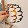 Women's Summer Wave Hair Band: Everyday Versatile, High Top Design, Tooth Comb, Retro Style, Elegant Hawksbill Wave Hair Band-non-slip Design