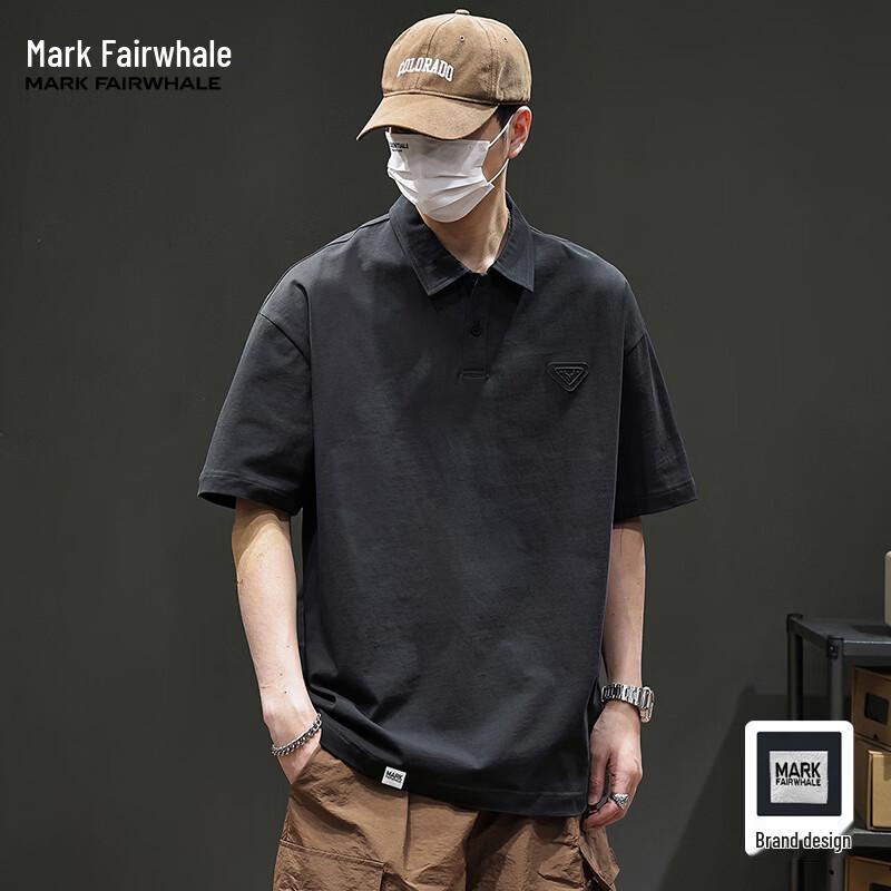 Mark Fairwhale Men's Summer Thin Breathable Polo Shirt