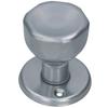 Single Knob Painted SILVER PK