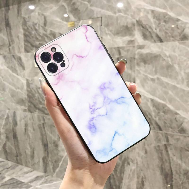 Použitelné pro iPhone16 Personalizované Kreativní Mramorové Pouzdro na Mobil Nové Pouzdro na Mobil