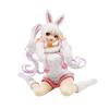 Latest Cat Ear Beautiful Girl Sitting Pose Pvc 12Cm Anime Figurine Action Model Collectible Plaything Gift For Girls