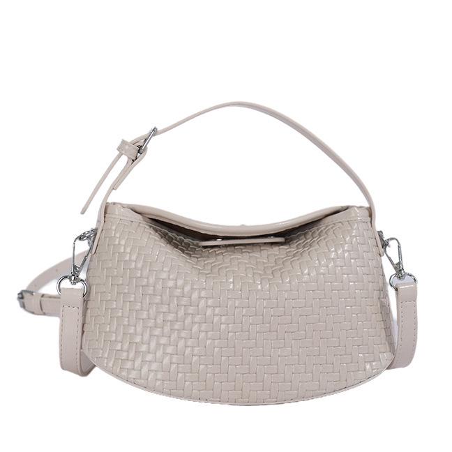Vintage 2026 Handmade Woven Basket Shoulder Bag: Versatile Retro-Style Women's Underarm Handbag