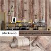 Retro Faux Wood Grain Peel And Stick Wallpaper Self-adhesive Wood Plank Wallpaper Roll Removable Vinyl Wall Covering For Restaur
