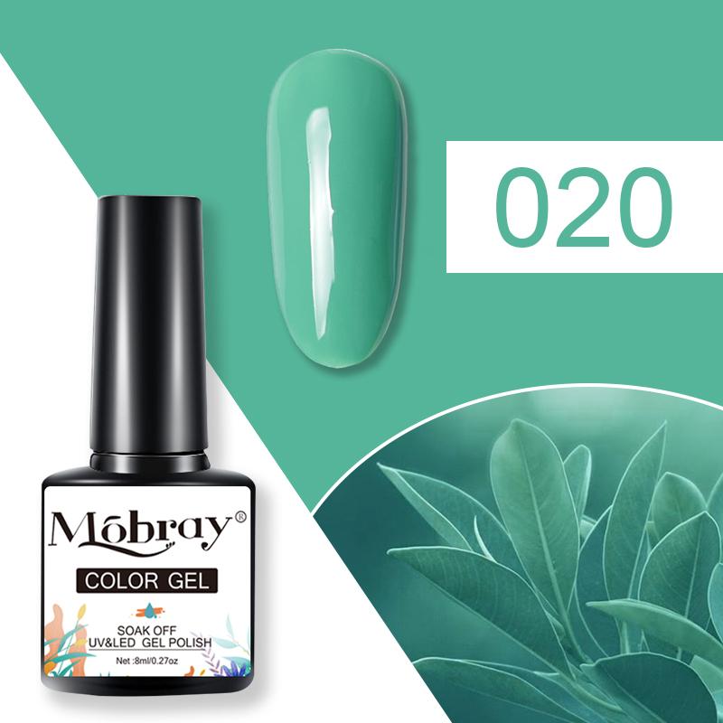 Mobray 80 Colors Gel Nail Polish 8ML Semi Permanent Gel Lacquer Soak Off UV Gel for Nail Art