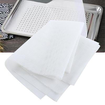 Non-Stick Silicone Fruit Dehydrator Mats Baking Tools Silicone Steamer Pad Pastry Dim Sum Mesh