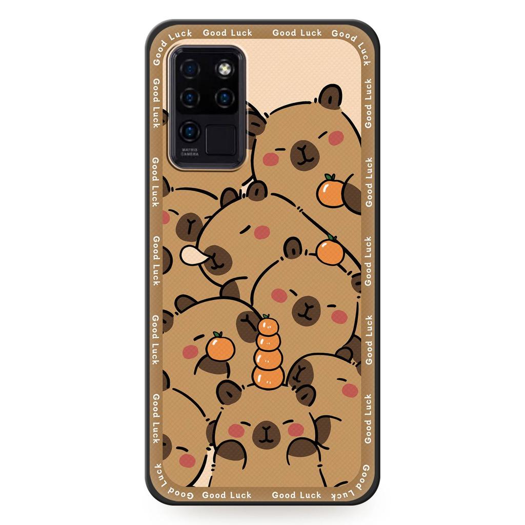 Waterproof Back Cover Phone Case For Oukitel C21 Soft Case Graffiti Cartoon Durable Shockproof TPU Phone Pouch Cute