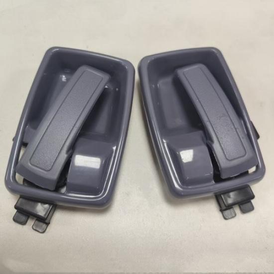 1 Pair Inner Door Handle Grey For Isuzu 1988-1995 PICKUP For 1984-1991 Trooper