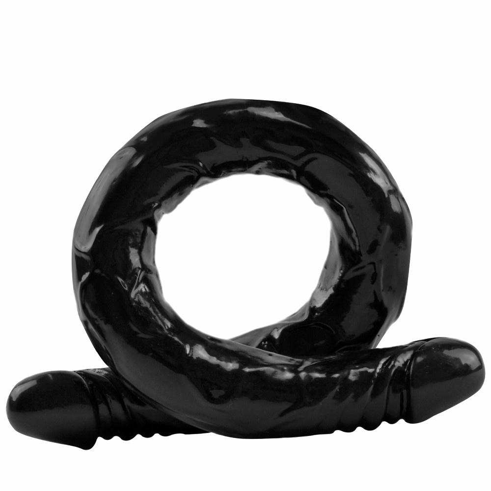 Giocattoli del sesso per adulti Doppio dildo Spina anale Pene realistico Pegging Dominatrice Masturbatore per donna BDSM Uomini Strumenti sexy