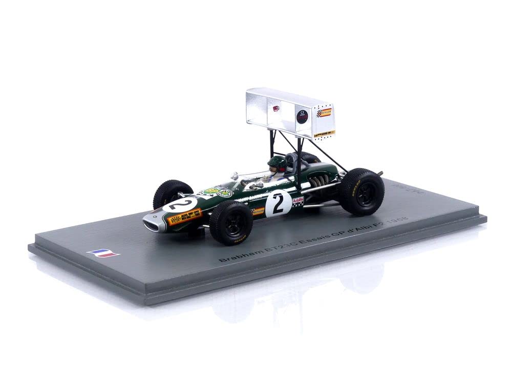 Spark National Model Brabham BT23C 1968 F2 Albi GP Test Rindt 1/43 #2 J.