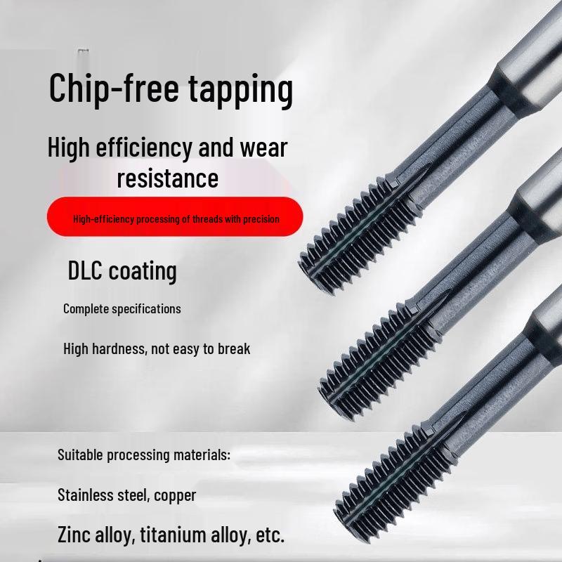 Jundingying M12x1.5 RH8-B Flat Head Coated Forming Tap