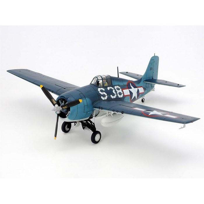 Tamiya 1/48 Masterpiece Series No.126 Grumman FM-1 Wildcat/Martlet Mk.V Plastic Model 61126, 184mm Length