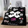 Sam and Colby XPLR-manta ligera y clida para sof, cama, oficina, coche, rodilleras, mantas, Decke