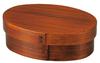 HAKOYA Lunch 1 Suri Lacquer Box, Oval, Tier, Wooden,