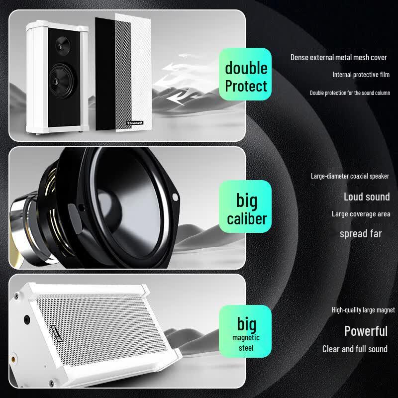 Newmine QB-520 Outdoor Waterproof Column PA System (CN Version)