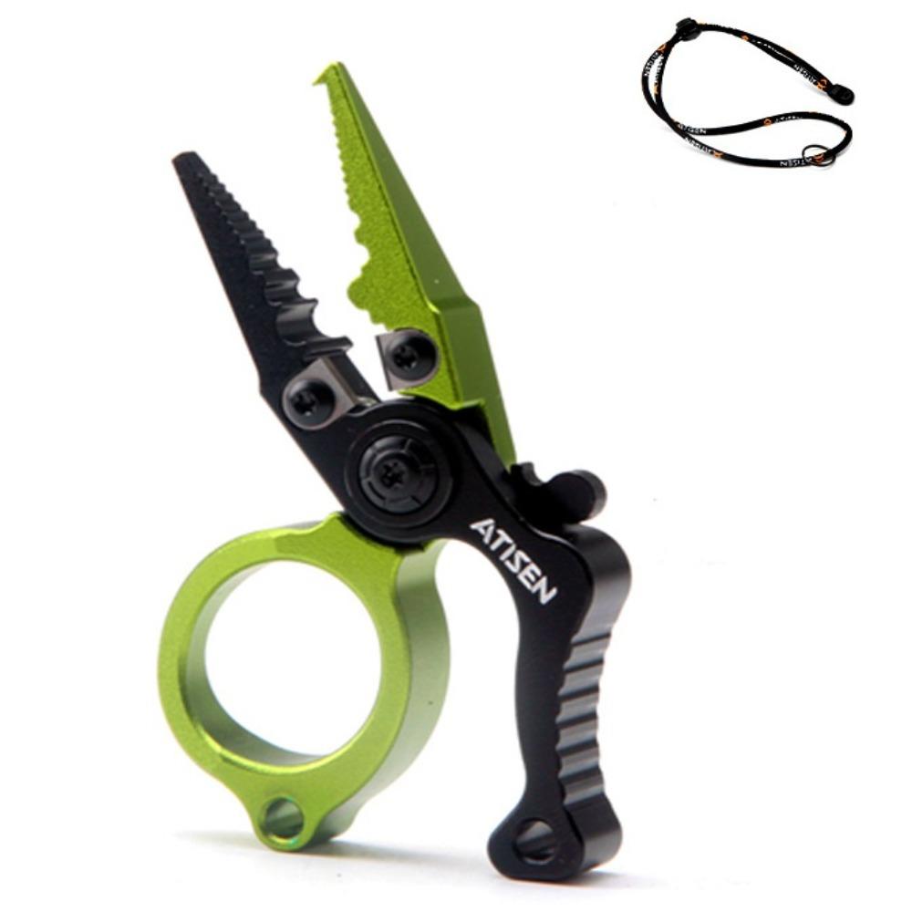 

Aluminum Zinc Zinc Alloy Fishing Pliers Line Cutter Ring Openers Pliers Mini Lure Pliers Fishing Tools зелёный