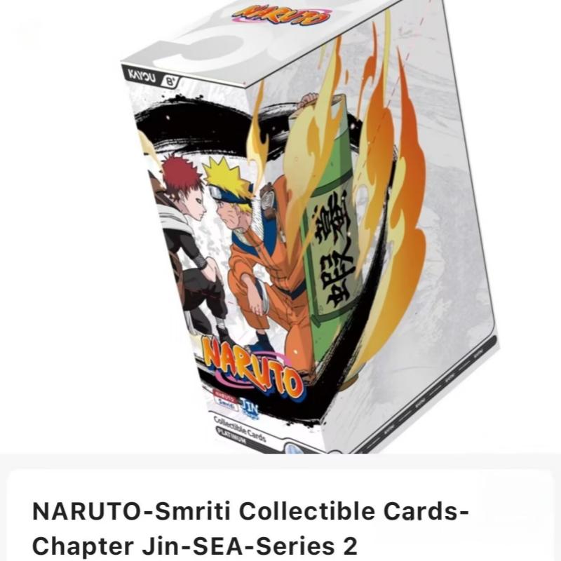 KAYOU Genuine NARUTO Smriti English Version ACG Collectible Card Anime Figures Collection Card Official Factory Supply No Fake