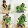 Cute Cartoon Toddler Hulk Plush Toy Pillow Boy's Comforting Stuffed Doll Gift For Friends 23cm)