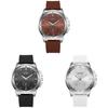 Ouki Heren Quartz Horloge Met Mineraal Glas Wijzerplaat Voor Modieuze Casual Kleding