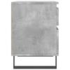 Nightstand Concrete Gray 40 X 35 X 50 Cm Particleboard