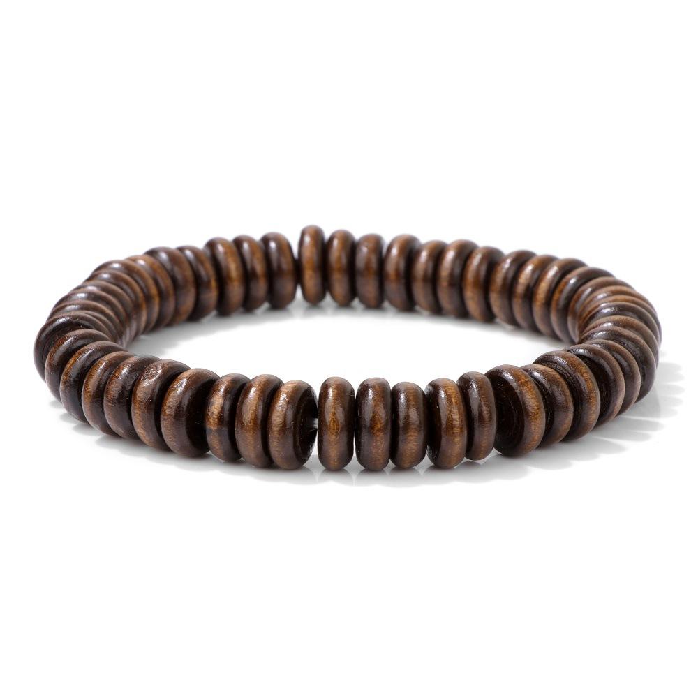 JYL TS Bracelet Men's  Volcanic Stone Crown Set Bold Enhances Authority And Luck