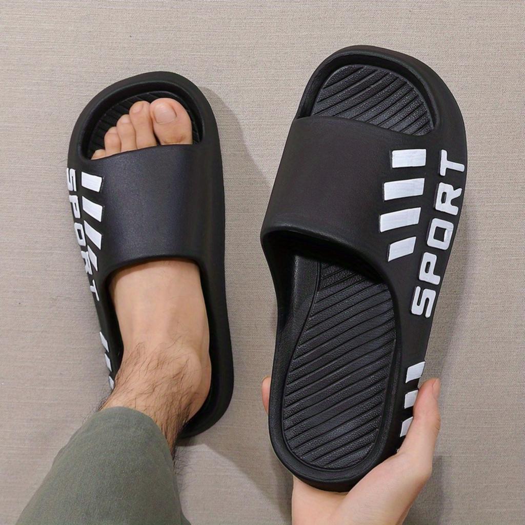 Men's Fashionable Slippers, Anti Slip and Odor Proof, Summer Beach Sandals, Comfortable Open Toe Slippers, Indoor and Outdoor Sandals