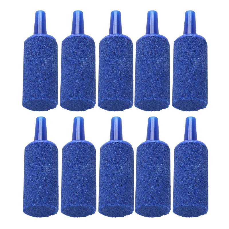 

ABWR-Fish Tank Mineral Bubbles Air Stone, 60 Pieces, Blue синий